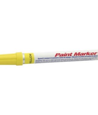 yellow paint marker