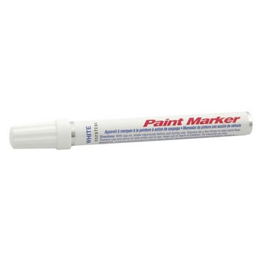 white paint marker