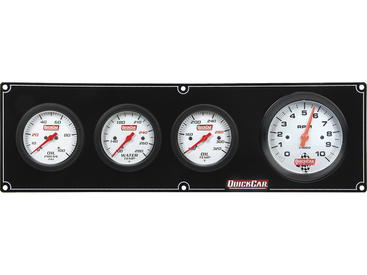 QuickCar Extreme Gauge Panels with 5″ Tach – Dirt Track Supply